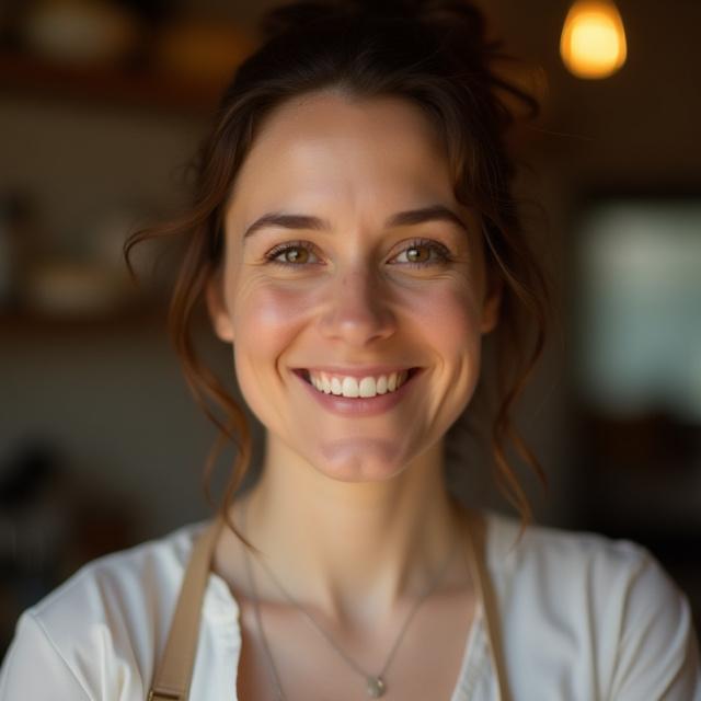 Kiss Anna, a cukrász a Napforduló Teában