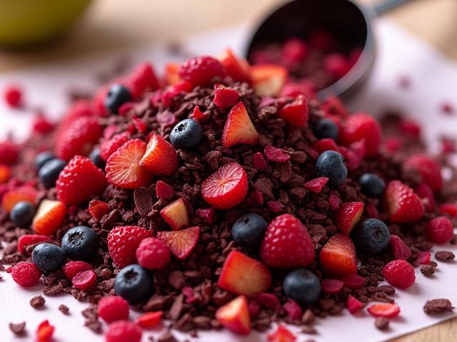 Erdei gyümölcs keverék tea bogyós gyümölcsökkel és hibiszkusszal